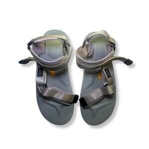 Suicoke Beige Strap Sport Sandals Vibram Sole Mens US 12